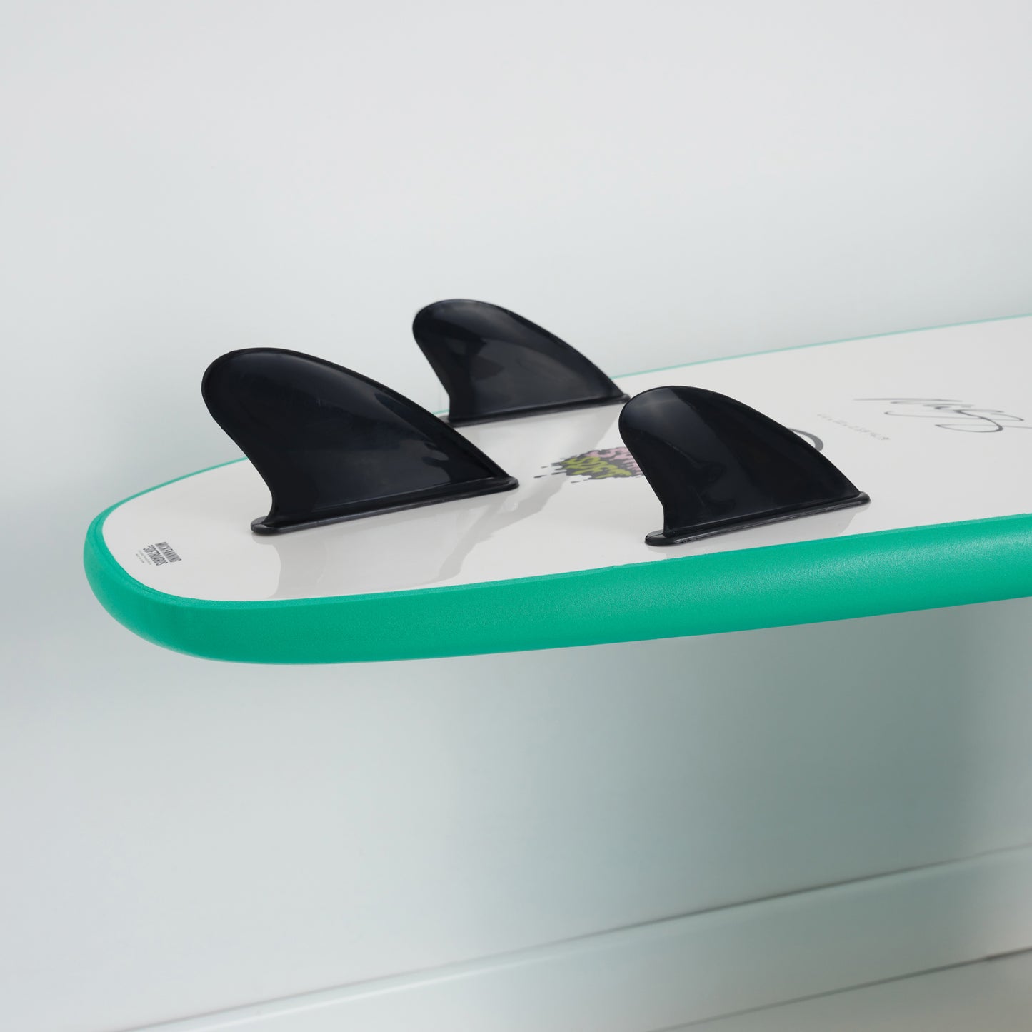 Mick Fanning Surf School Super Soft Screw Thru 3F Surfboard - 6'6 - Jade