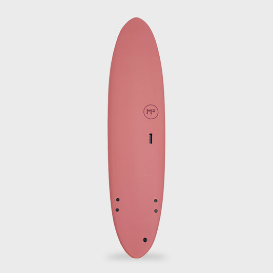 Mick Fanning Alley Cat Super Soft Softboard - Coral/Merlot