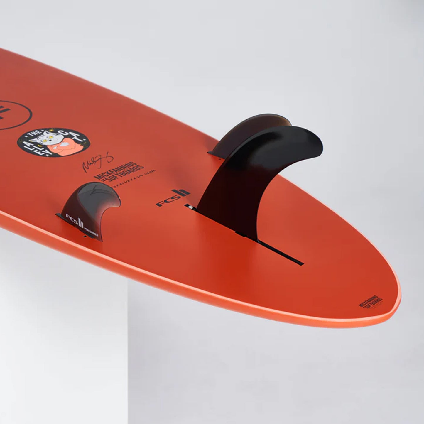 Mick Fanning Alley Cat Epoxy Pro Surfboard (FCS II) - Rust
