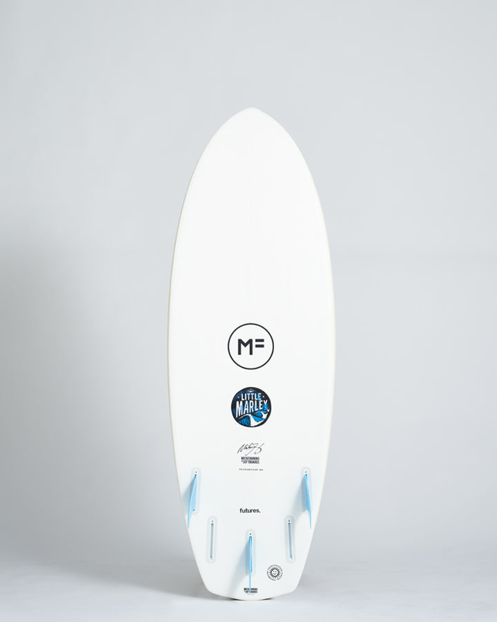 Mick Fanning Little Marley EpoxyLam (Futures 5F) Surfboard - White