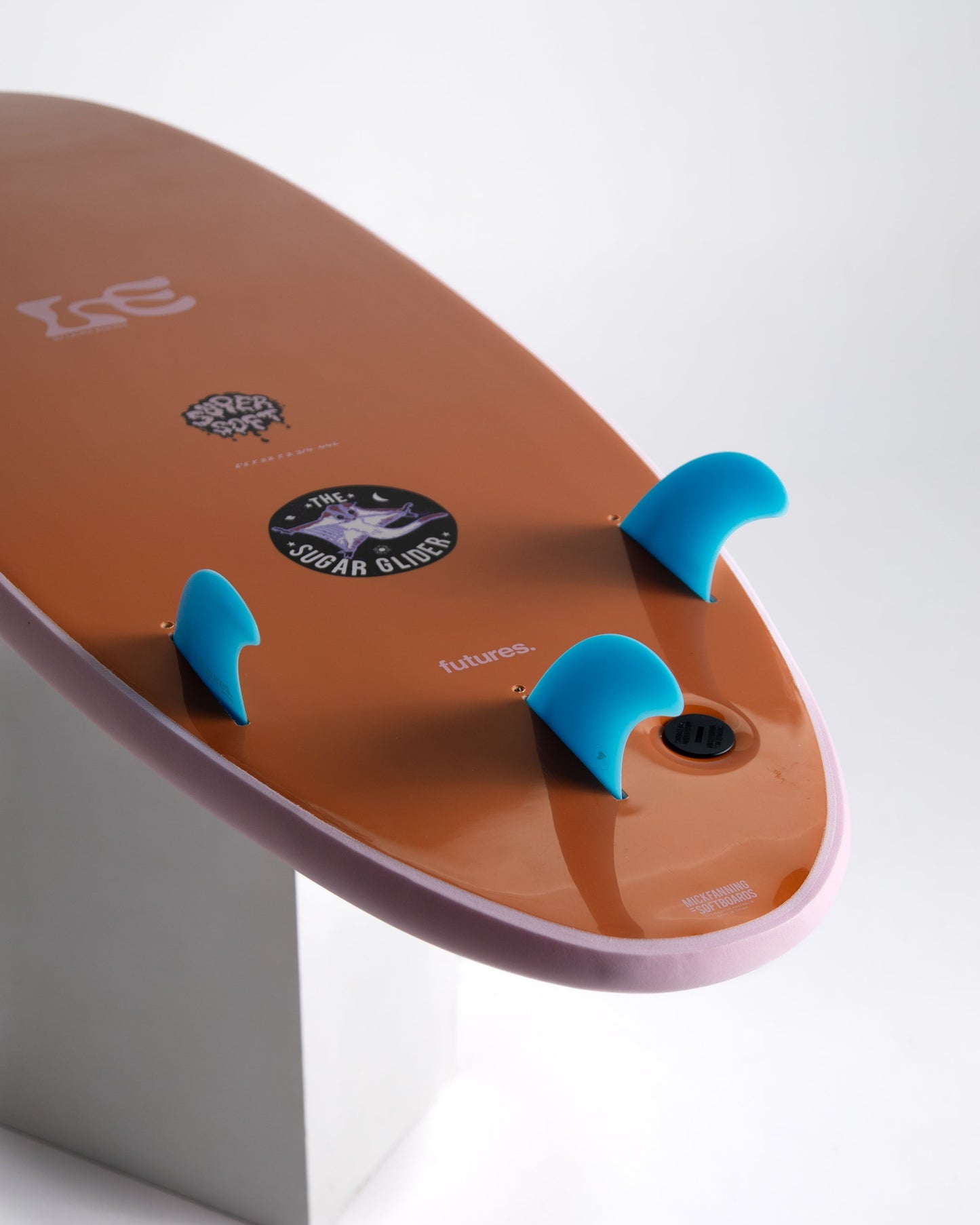 Mick Fanning X Laura Enever Sugar Glider Supersoft (Futures 3F) - Pink/Clay