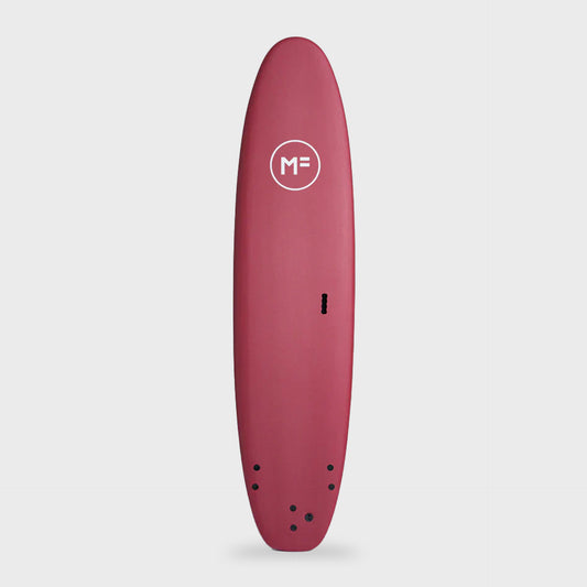 Mick Fanning Surf School Super Soft Screw Thru 3F Surfboard - 8'6 - Merlot