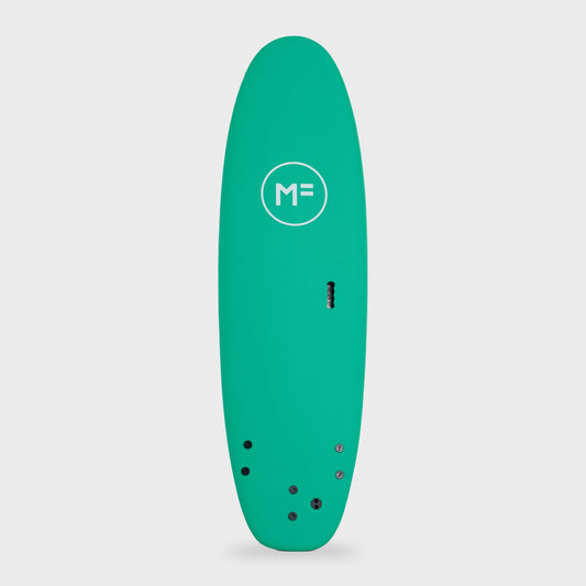 Mick Fanning Surf School Super Soft Screw Thru 3F Surfboard - 6'6 - Jade