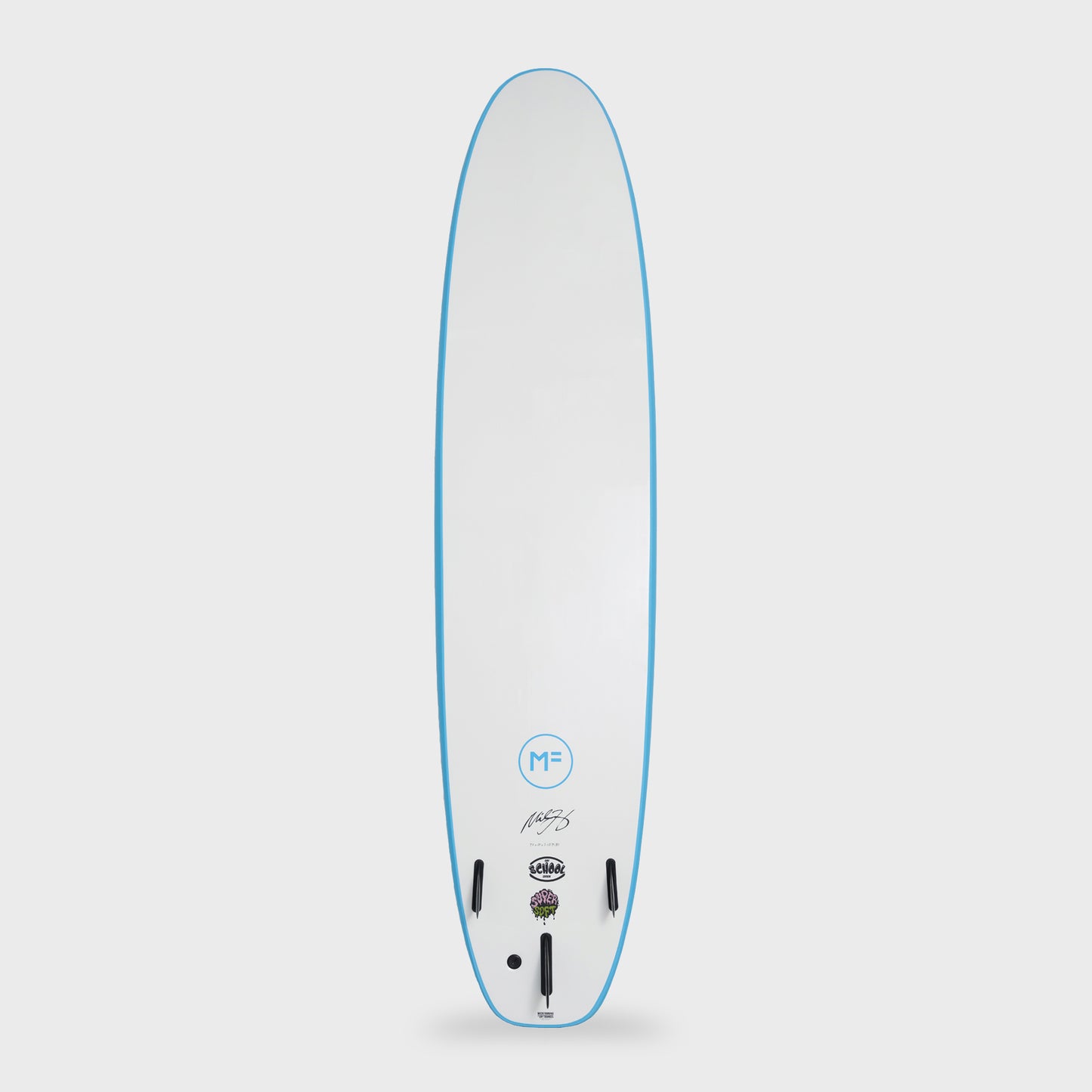 Mick Fanning Surf School Super Soft Screw Thru 3F Surfboard - 9.0 - Aqua