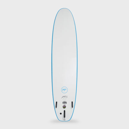Mick Fanning Surf School Super Soft Screw Thru 3F Surfboard - 9.0 - Aqua