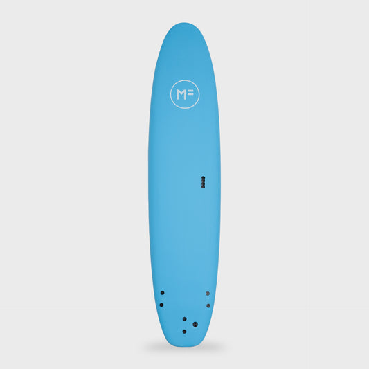 Mick Fanning Surf School Super Soft Screw Thru 3F Surfboard - 9.0 - Aqua