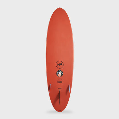 Mick Fanning Alley Cat Epoxy Pro Surfboard (Futures) - Rust