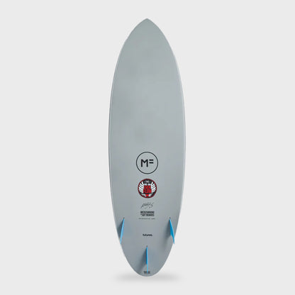 Mick Fanning Even Epoxy Pro Surfboard (Futures) - Grey