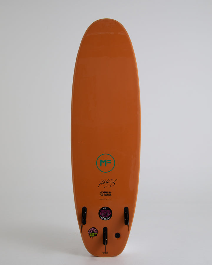 Mick Fanning Beastie Super Soft Tri Softboard -  Clay