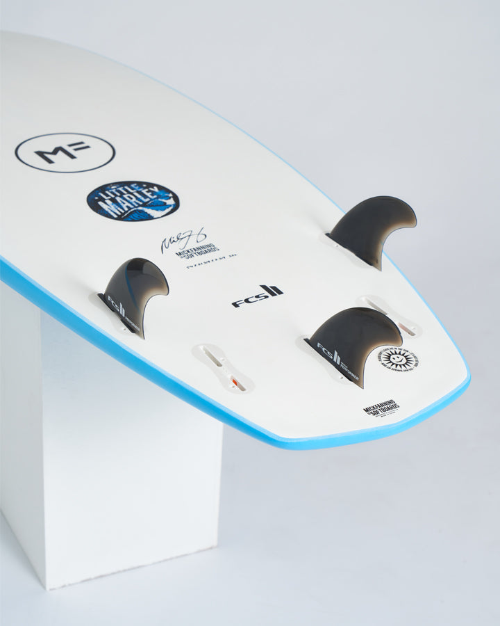 Mick Fanning Little Marley EpoxyLam (FCSII 5F) Surfboard - Aqua