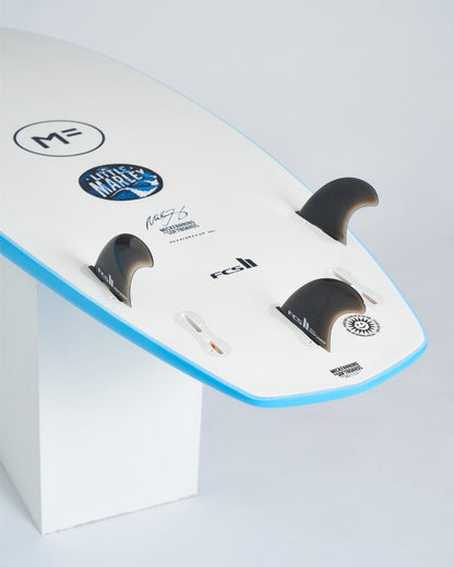 Mick Fanning Little Marley EpoxyLam (FCSII 5F) Surfboard - Aqua