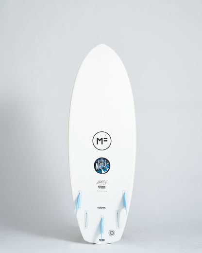 Mick Fanning Little Marley EpoxyLam (Futures 5F) Surfboard - White