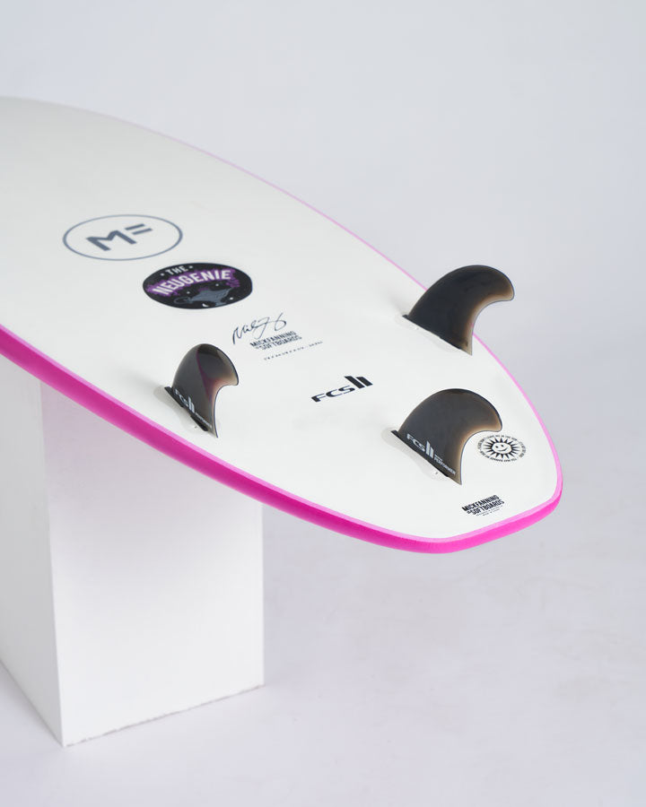 Mick Fanning Neugenie EpoxyLam Surfboard FCS II 3F - Pink