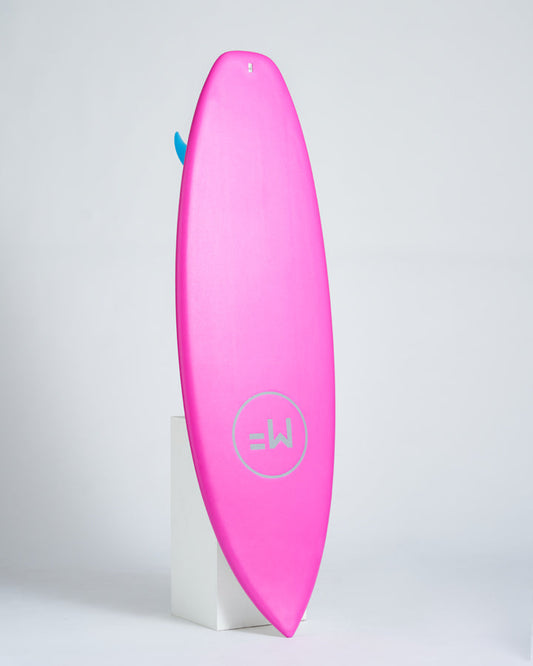 Mick Fanning Neugenie EpoxyLam Surfboard FCS II 3F - Pink