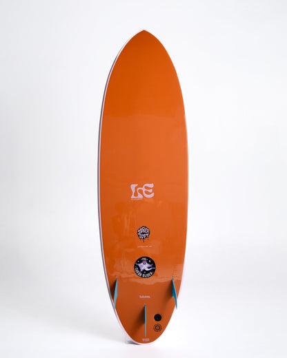 Mick Fanning X Laura Enever Sugar Glider Supersoft (Futures 3F) - Pink/Clay