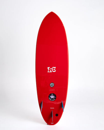 Mick Fanning X Laura Enever Sugar Glider Supersoft (Futures 3F) - Red