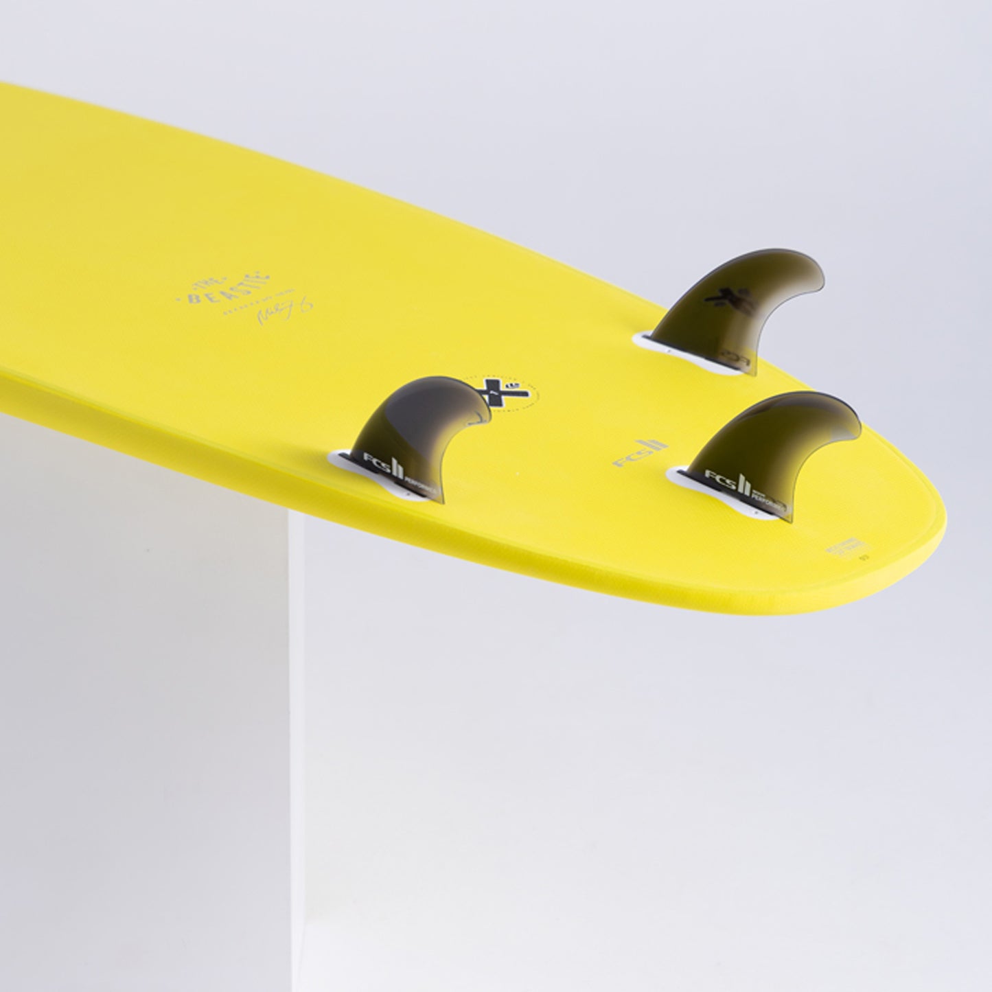 Mick Fanning Beastie 2.0 Surfboard FCSII 3F - Sunny Yellow