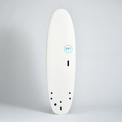 Mick Fanning Beastie Supersoft Surfboard Multi Box 3F - White/Teal