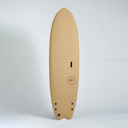 Mick Fanning Twin Town Supersoft Fish Surfboard Multi Box 2F - Soy/Soy